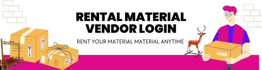 rental material vendors login